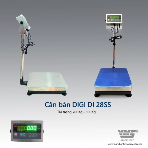 Cân bàn điện tử 150Kg Digi 28SS - Slide 2